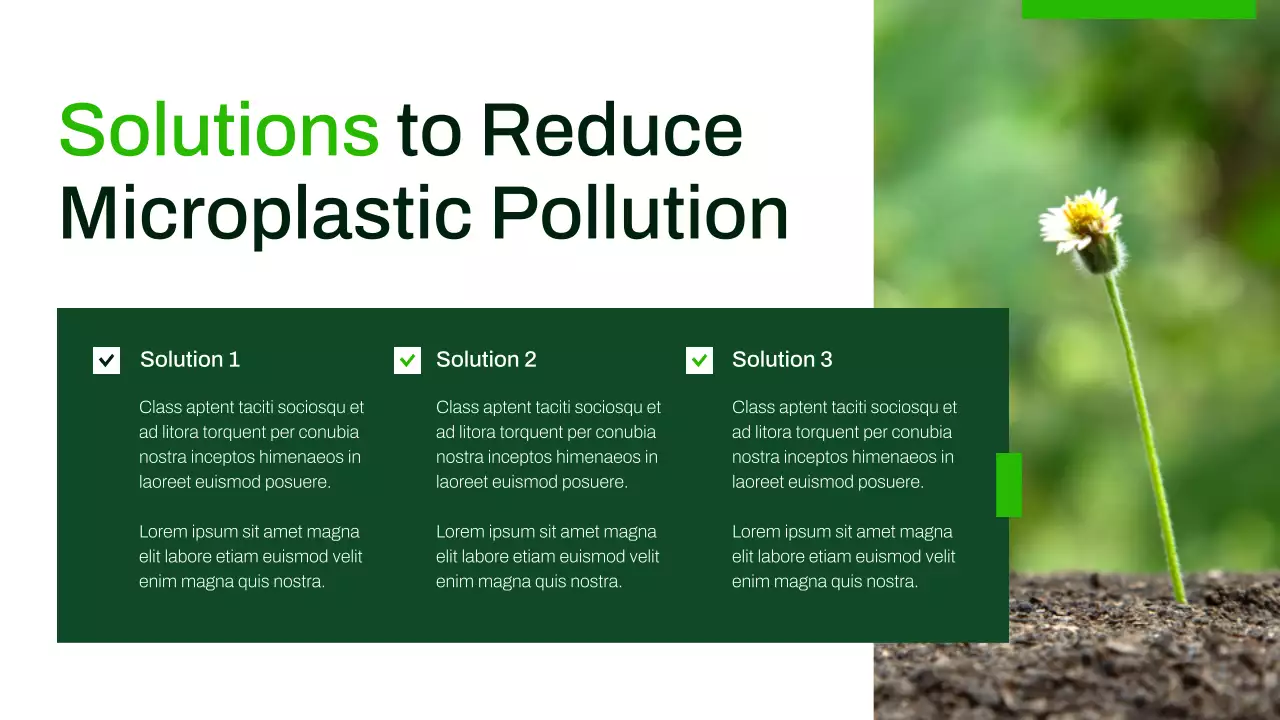 Green Modern Geometric Waste Management Presentation