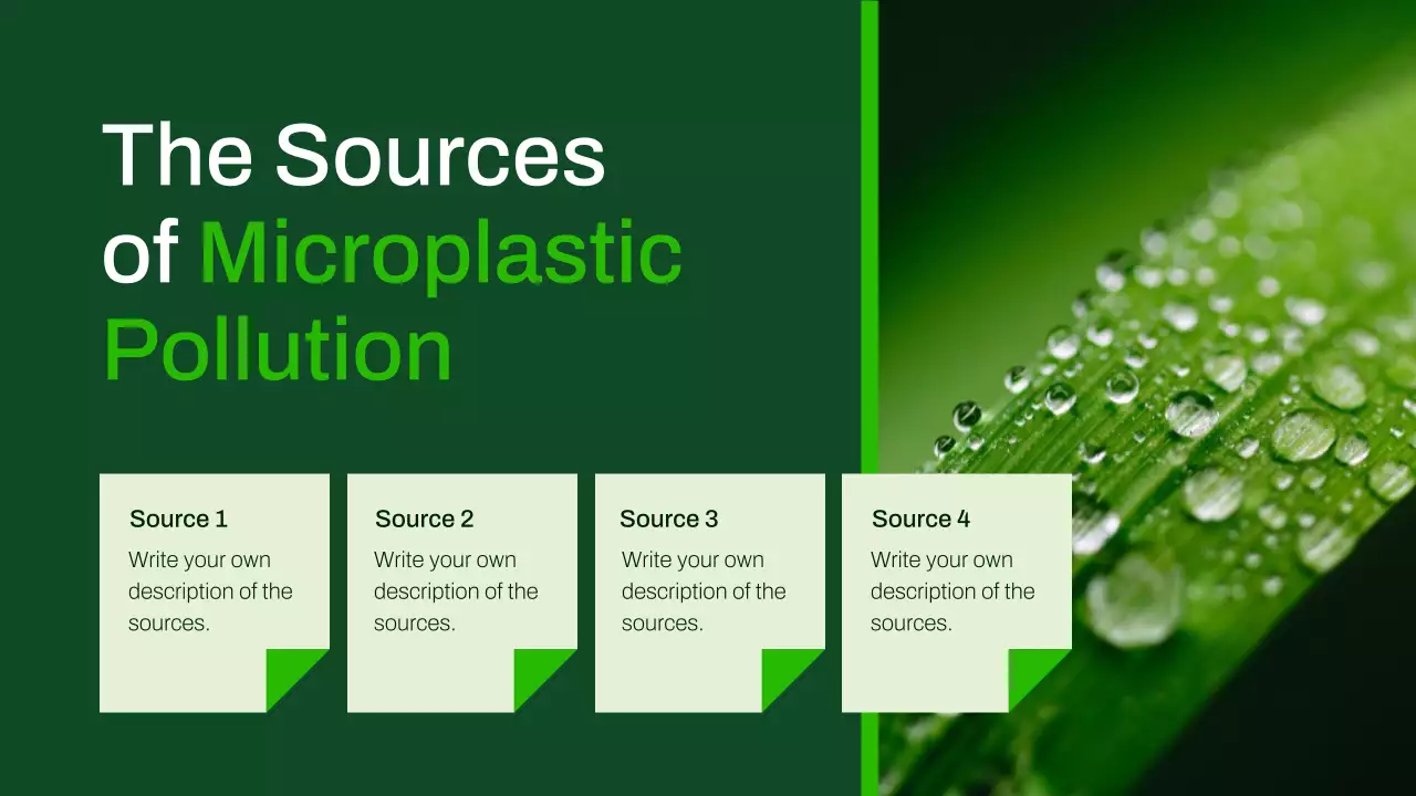 Green Modern Geometric Waste Management Presentation