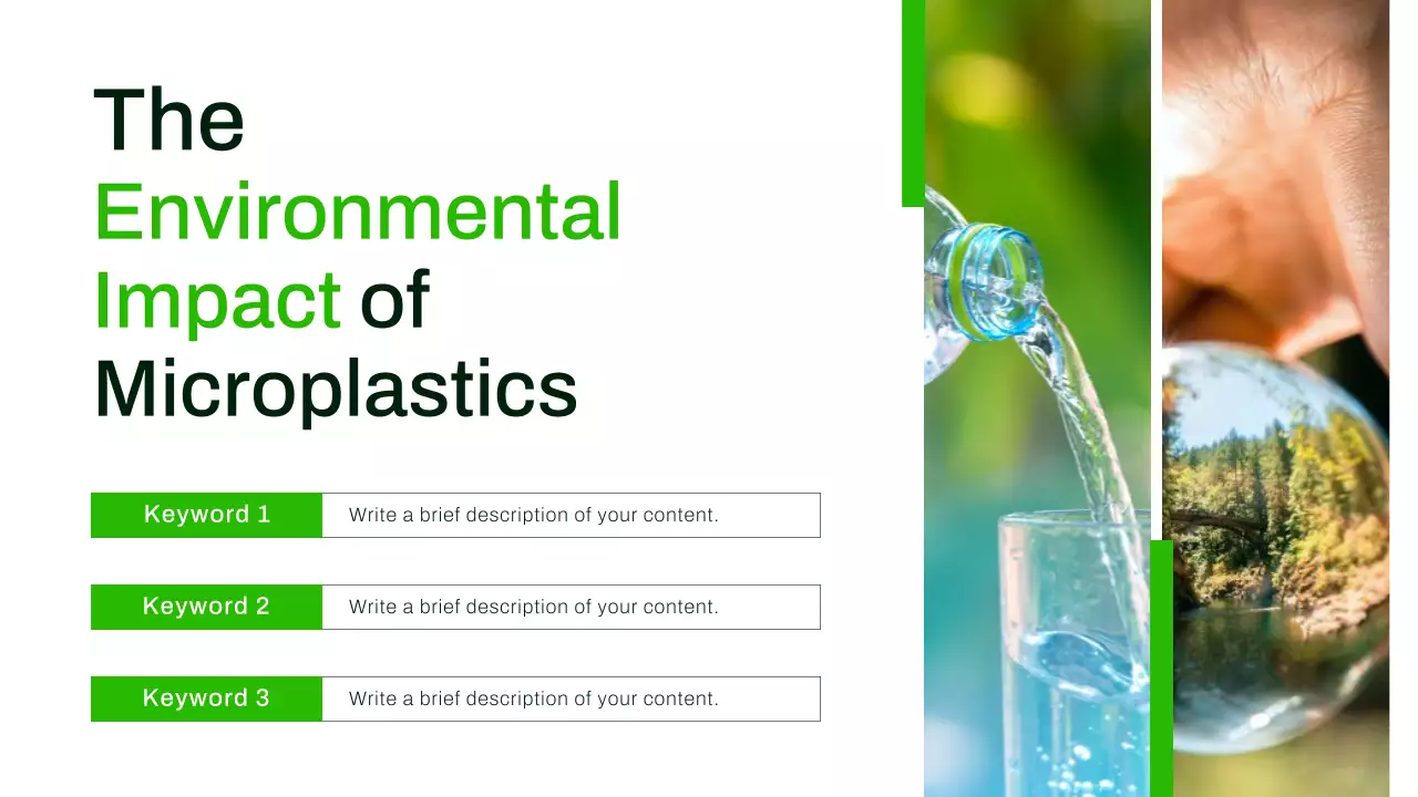 Green Modern Geometric Waste Management Presentation
