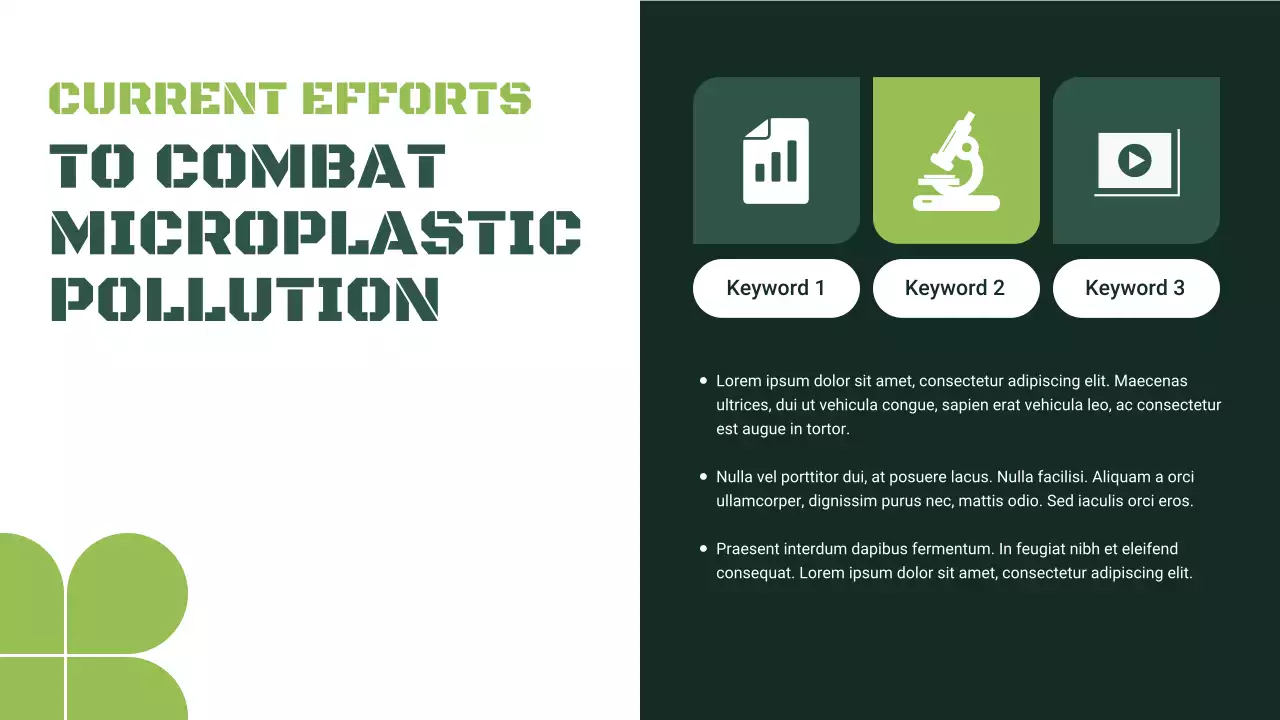 Green Modern Sustainability Waste Management Presentation