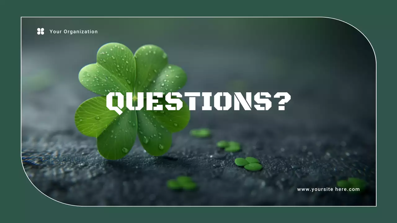 Green Modern Sustainability Waste Management Presentation