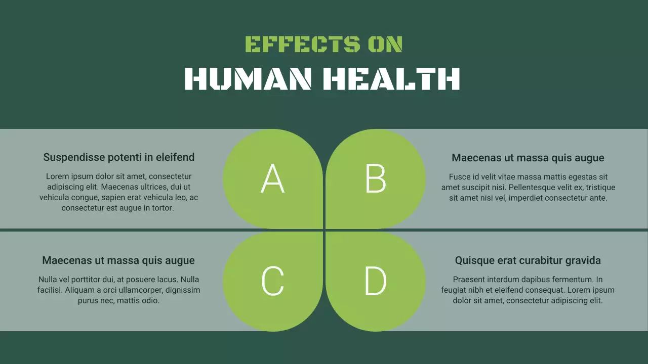 Green Modern Sustainability Waste Management Presentation