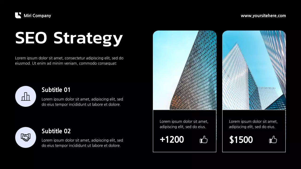 Blue Modern Gradient Digital Marketing Pitch Presentation