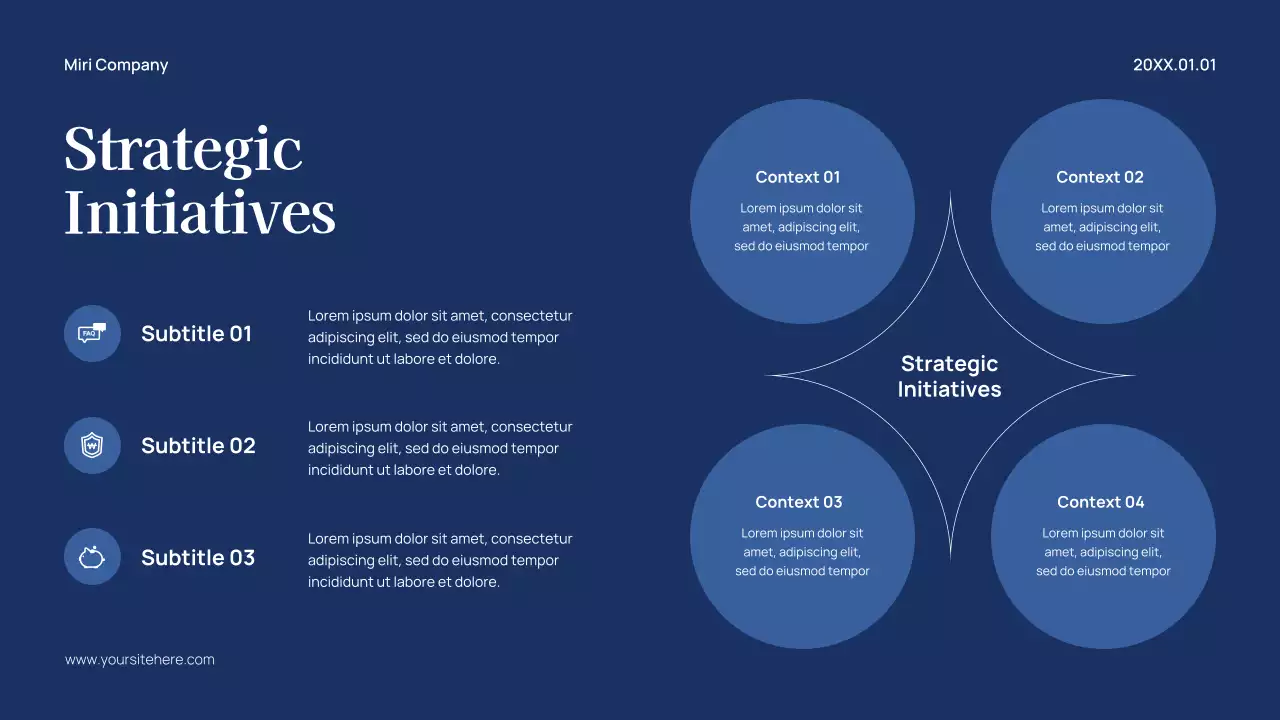 Blue Modern Budget Planner Presentation