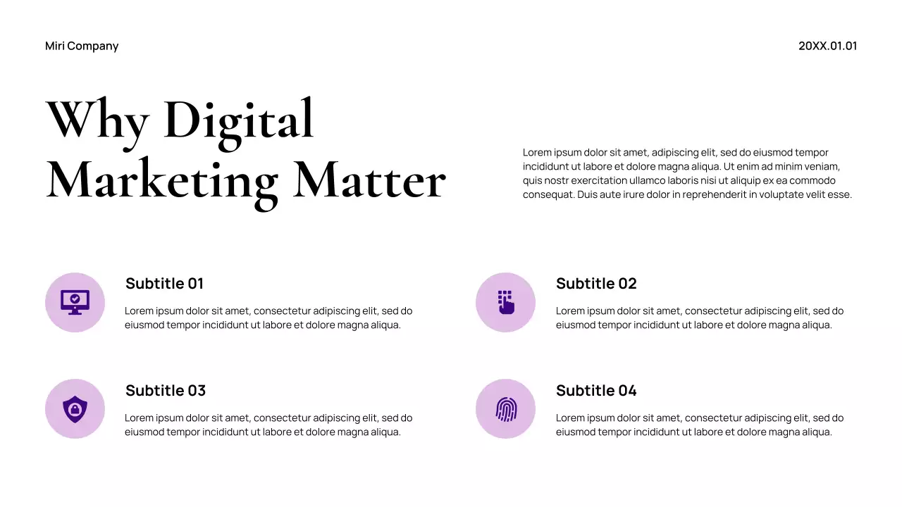 Colorful Modern Digital Marketing Pitch Presentation