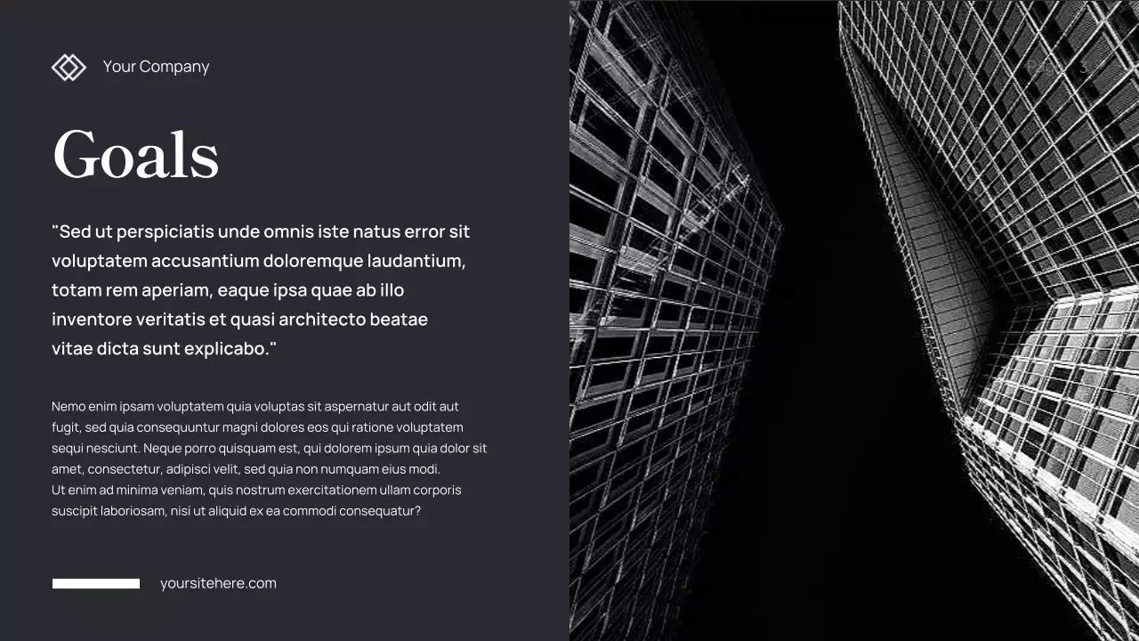 Black Minimal Content Marketing Strategy Presentation