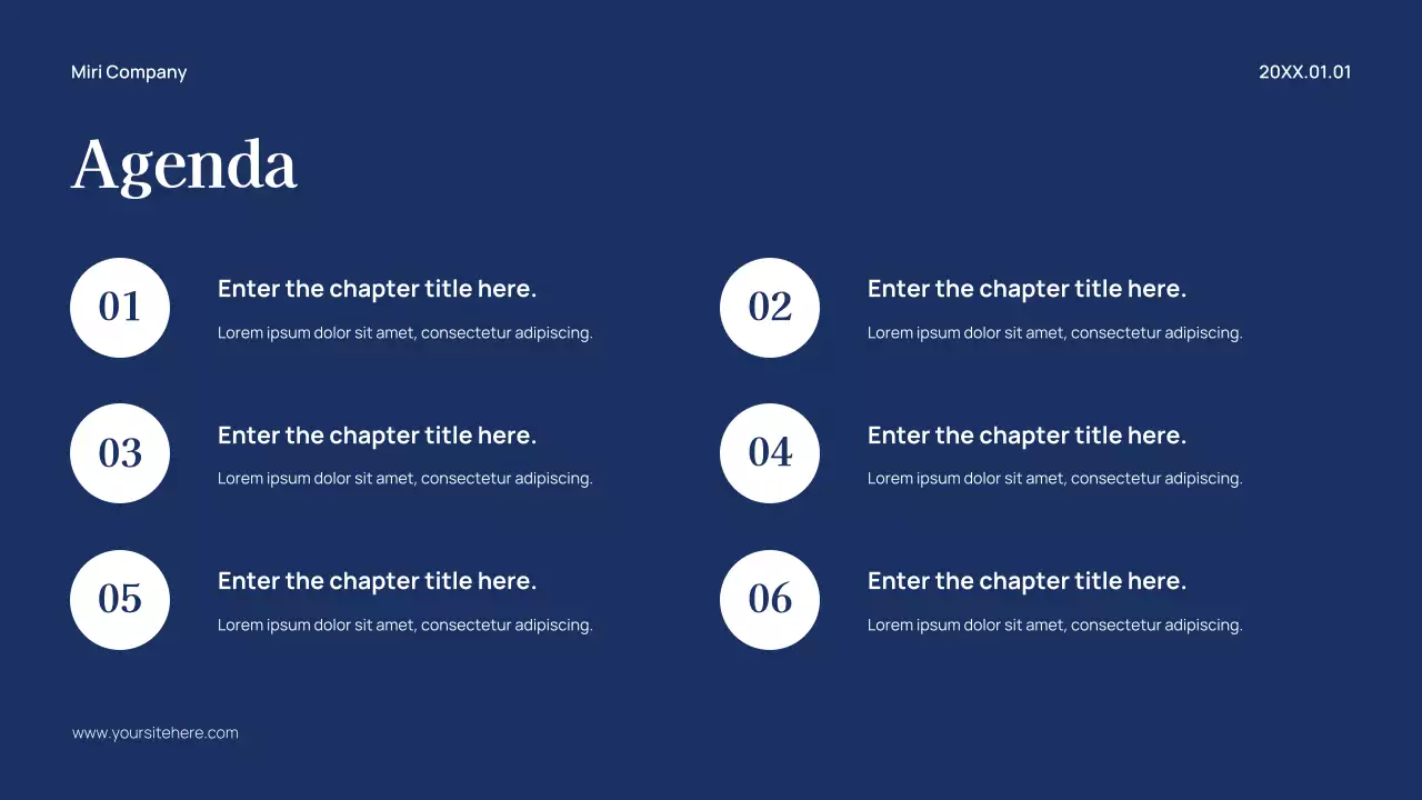 Blue Modern Budget Planner Presentation