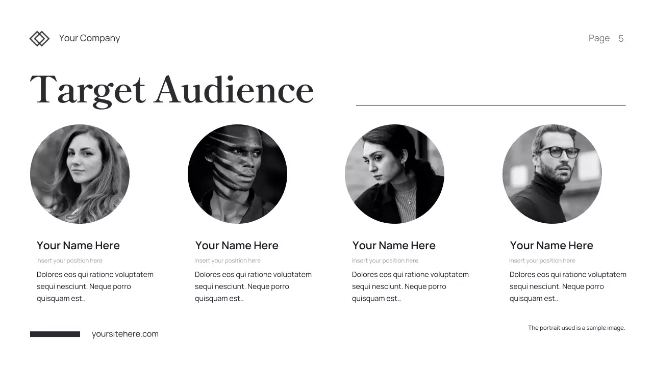 Black Minimal Content Marketing Strategy Presentation