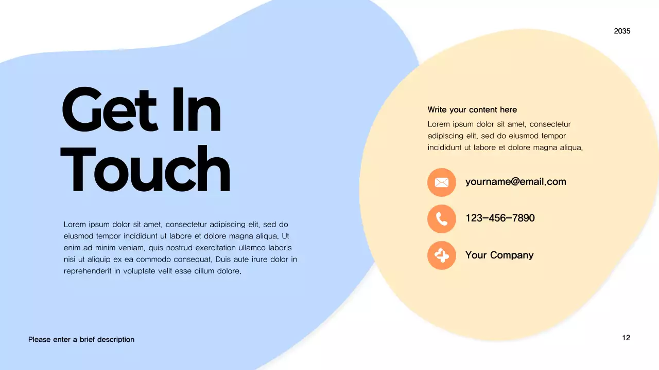 Apresentação de Marketing Digital Moderna em Branco