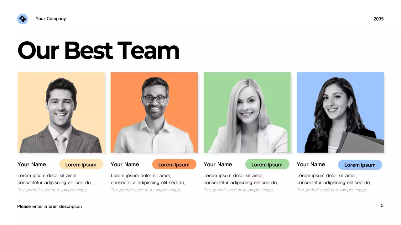 Apresentação de Marketing Digital Moderna em Branco