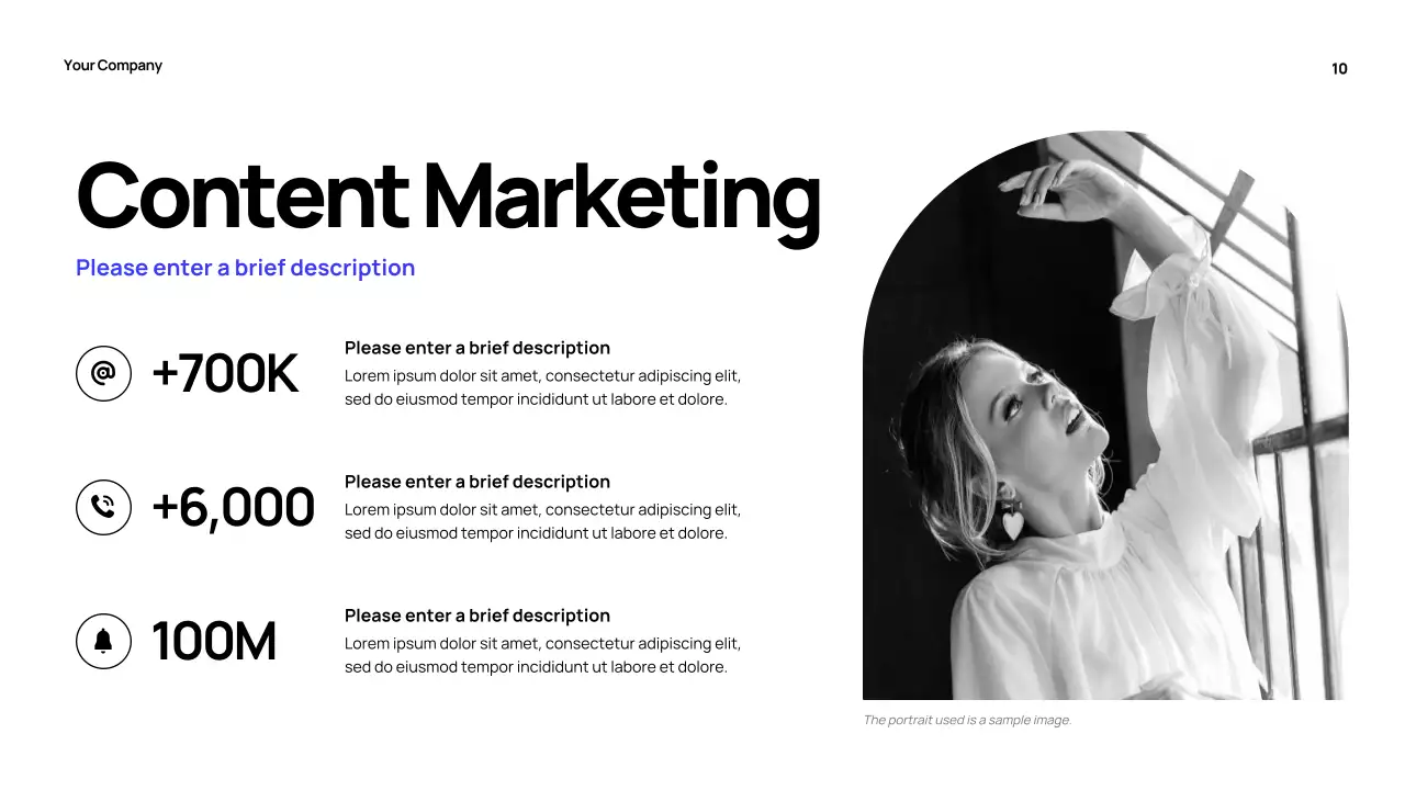 Blue Vibrant Digital Marketing Pitch Presentation