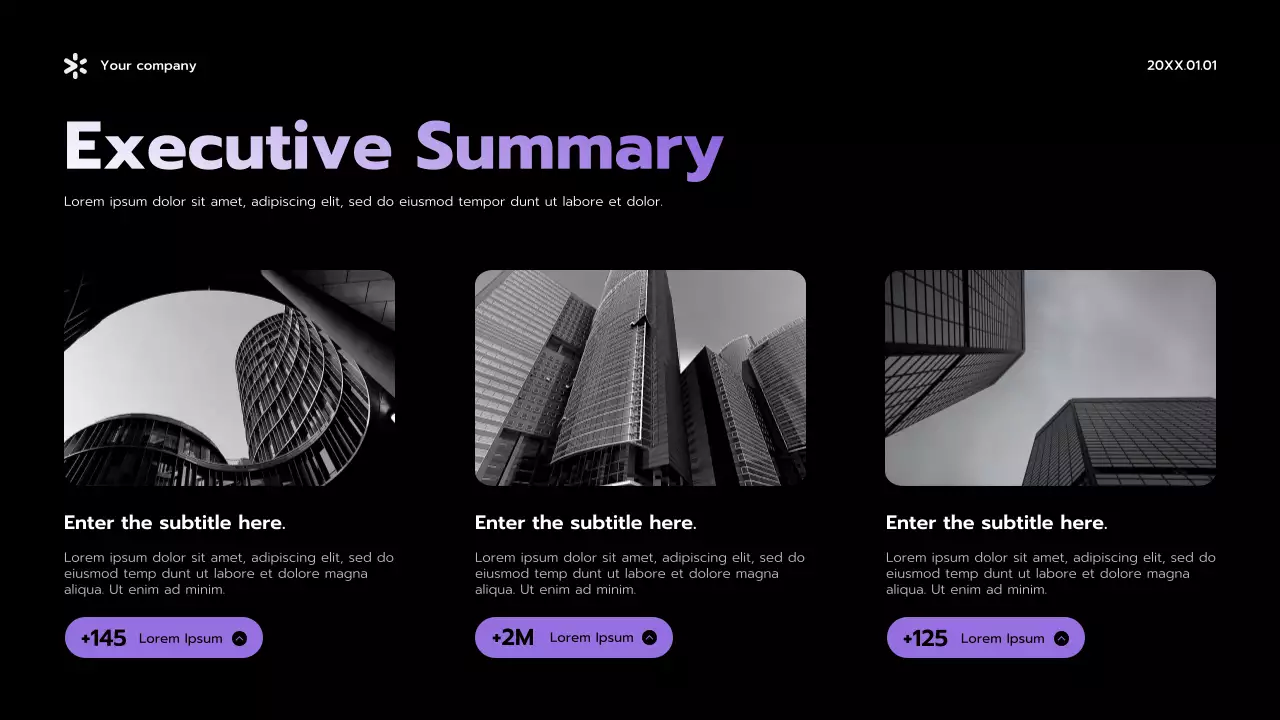 Black Modern Finance Budget Planner Presentation