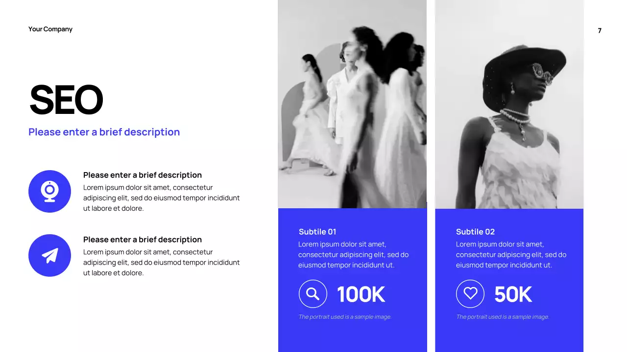 Blue Vibrant Digital Marketing Pitch Presentation