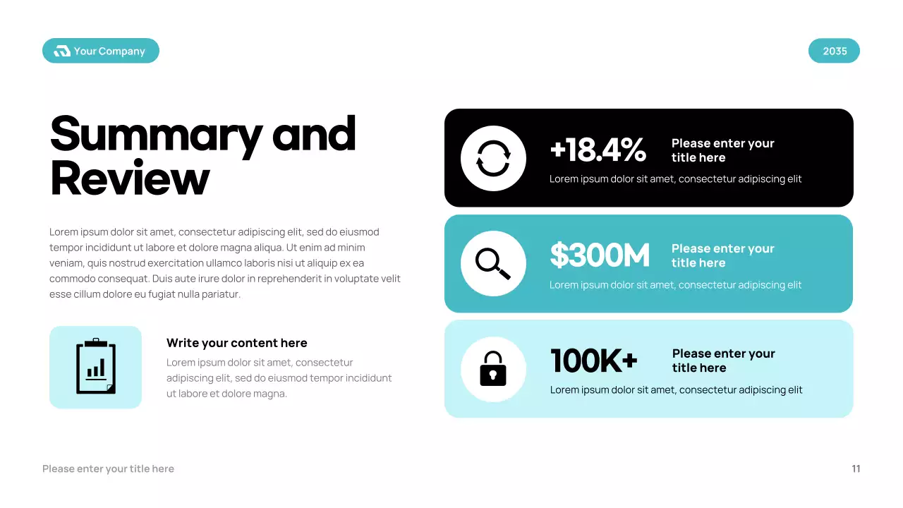 Teal Modern Budget Planner Presentation