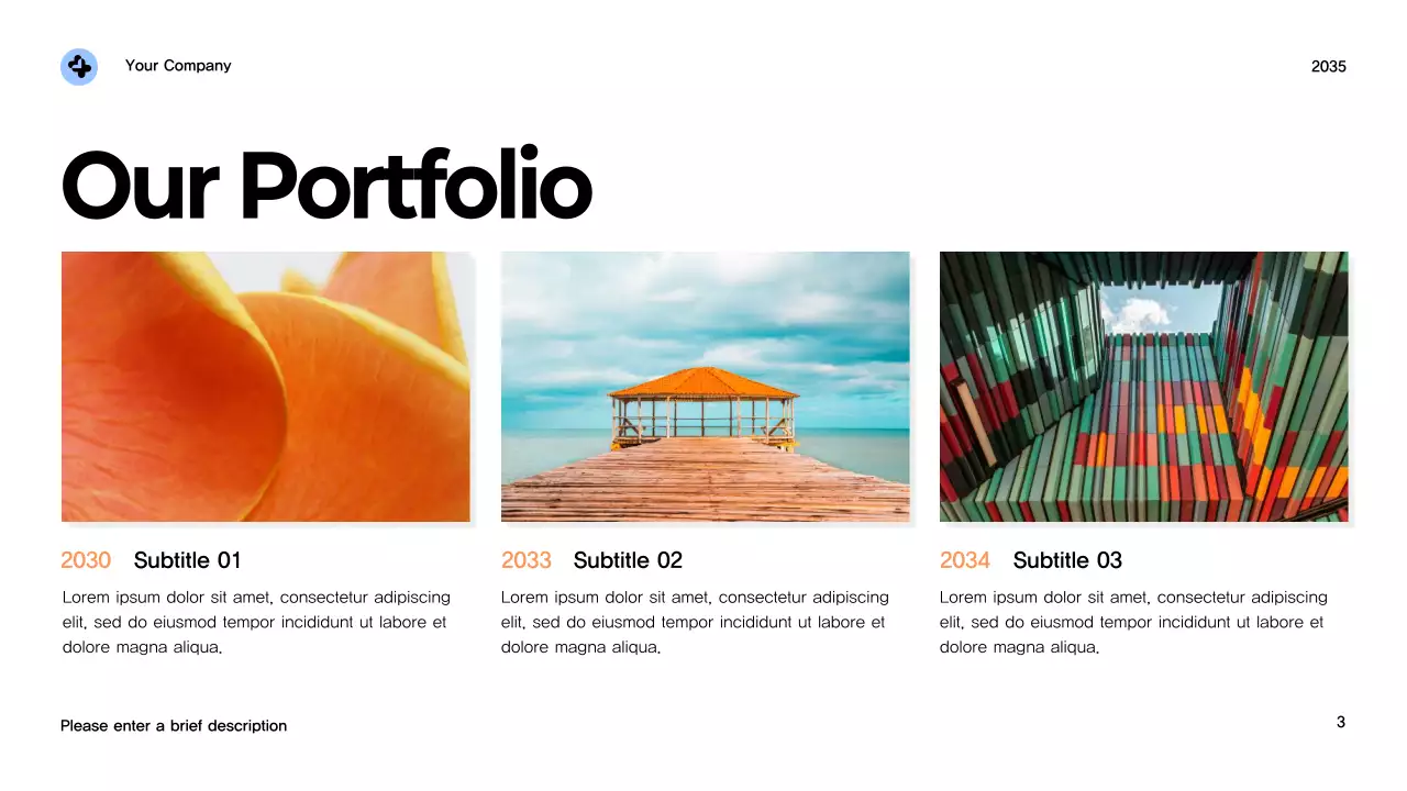 Apresentação de Marketing Digital Moderna em Branco