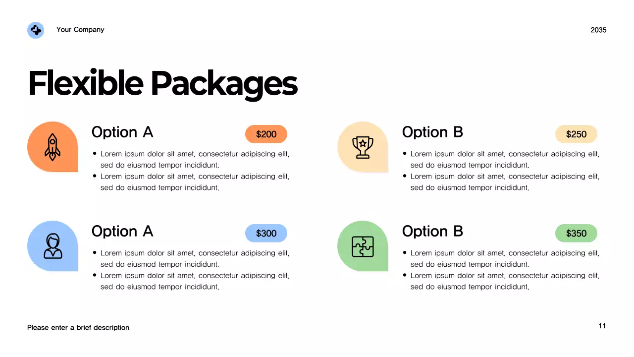 Apresentação de Marketing Digital Moderna em Branco