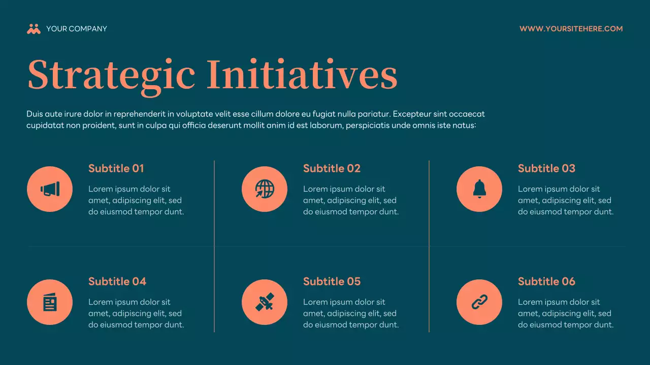 Teal and Salmon Modern Budget Planner Presentation