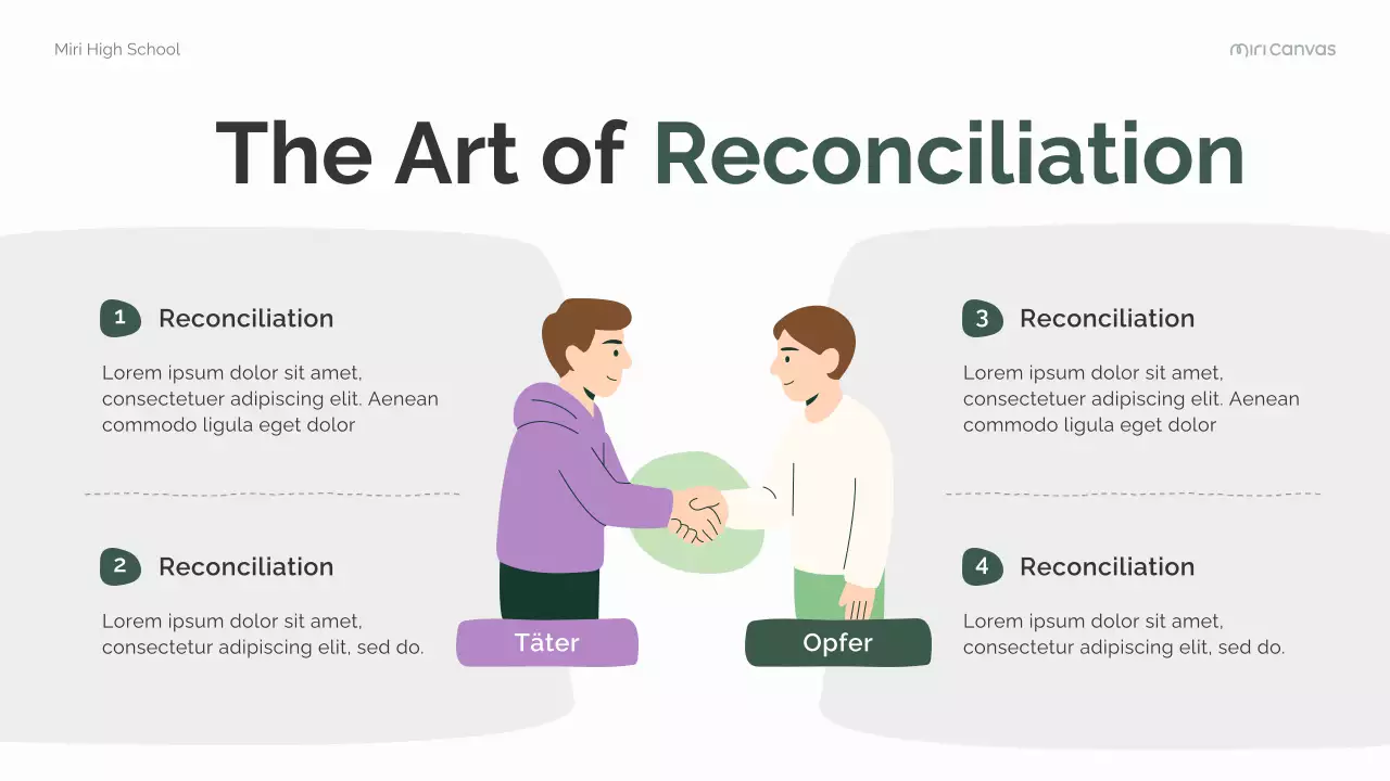 Green and Purple Modern Restorative Education Lecture Presentation