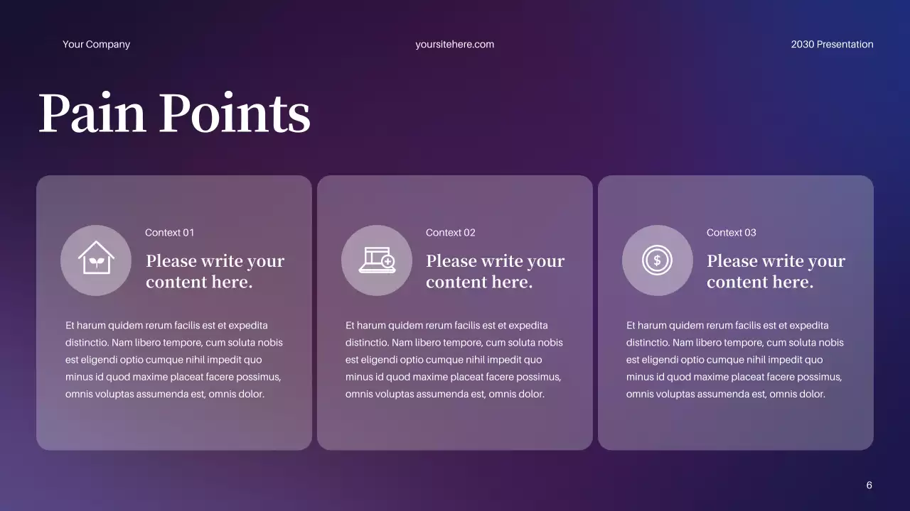 Purple Modern Content Marketing Strategy Presentation