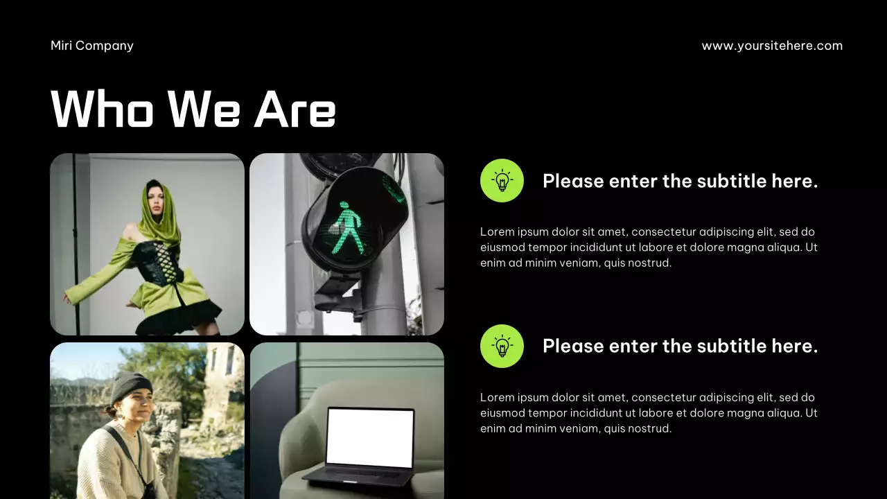 Black Vibrant Digital Marketing Pitch Presentation