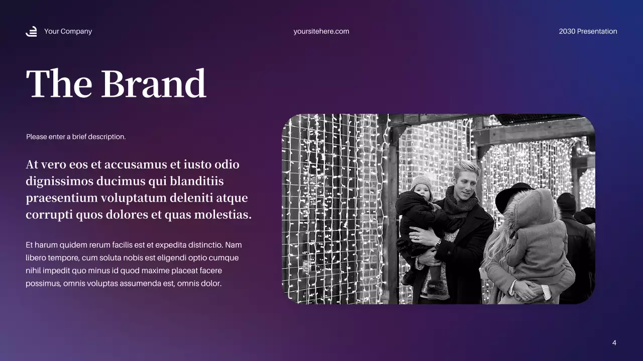 Purple Modern Content Marketing Strategy Presentation