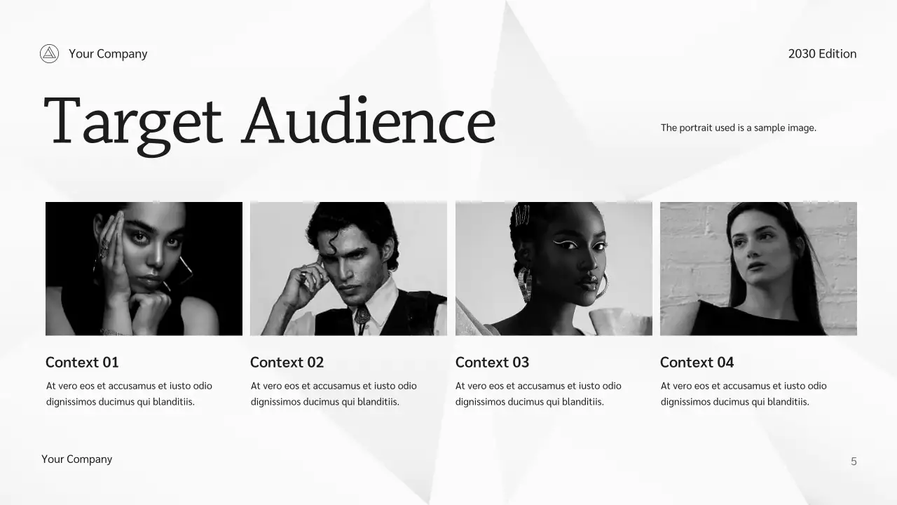 Black Modern Content Marketing Strategy Presentation