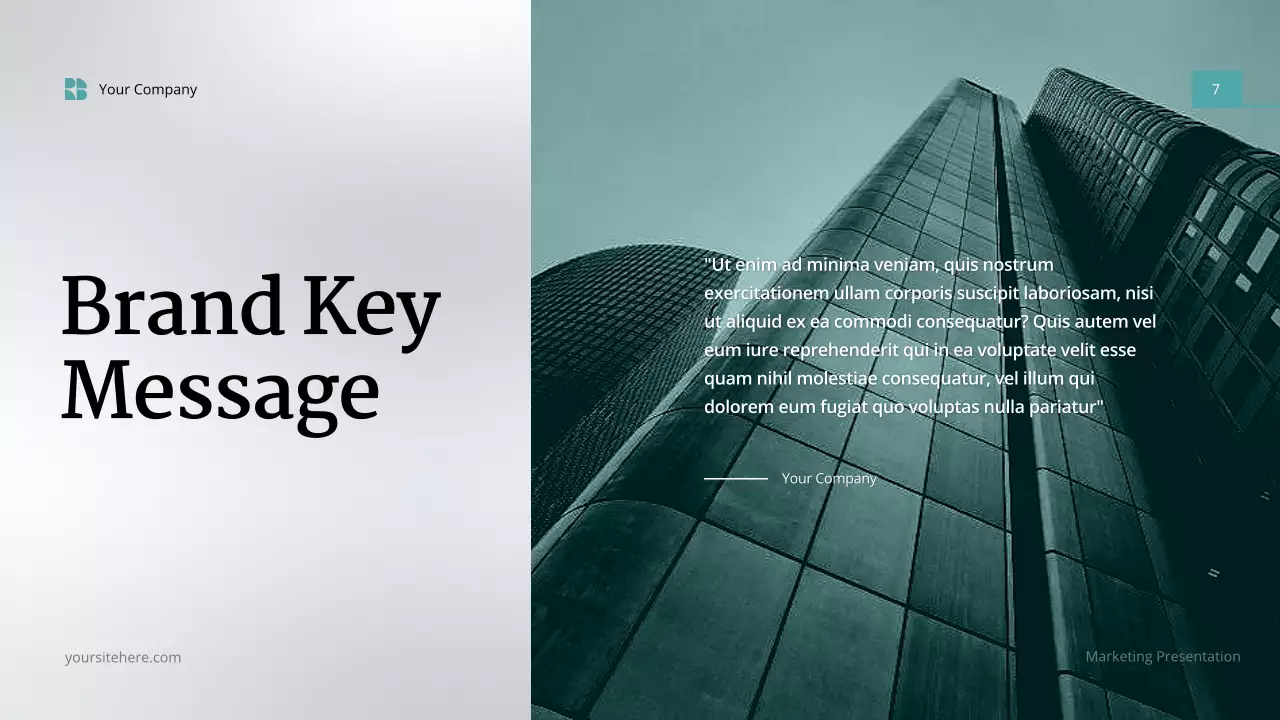 Grey Modern Content Marketing Strategy Presentation