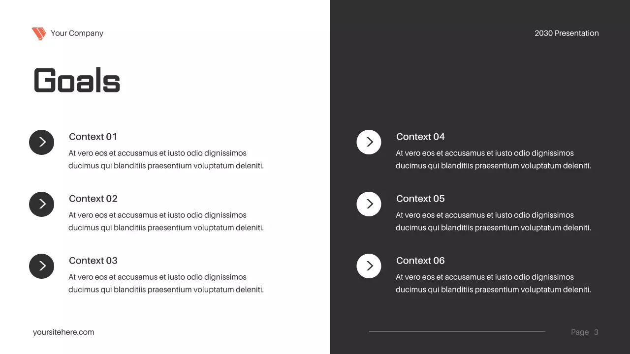 Black Modern Marketing Presentation