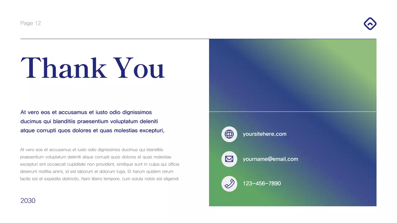 Blue Modern Content Marketing Strategy Presentation