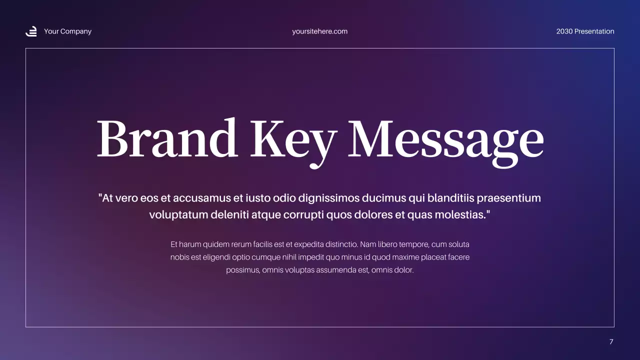 Purple Modern Content Marketing Strategy Presentation