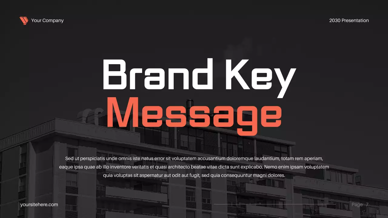 Black Modern Marketing Presentation