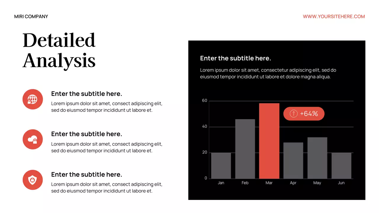 Red Modern Budget Planner Presentation