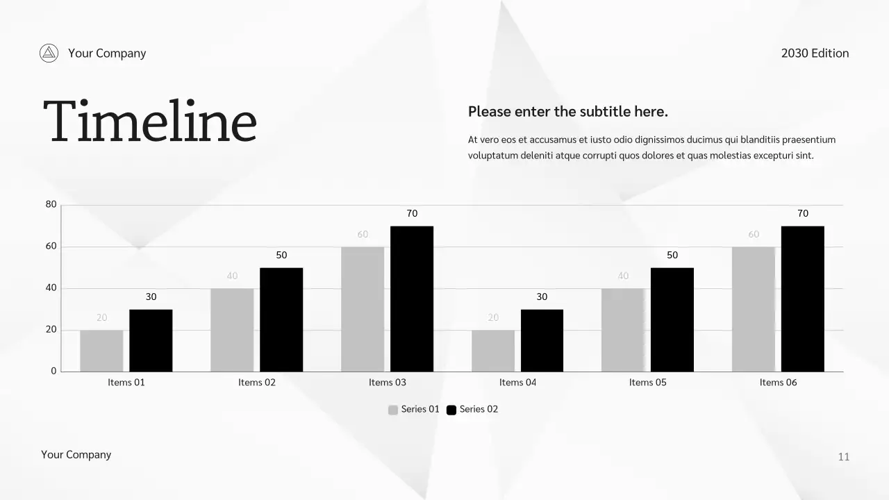 Black Modern Content Marketing Strategy Presentation