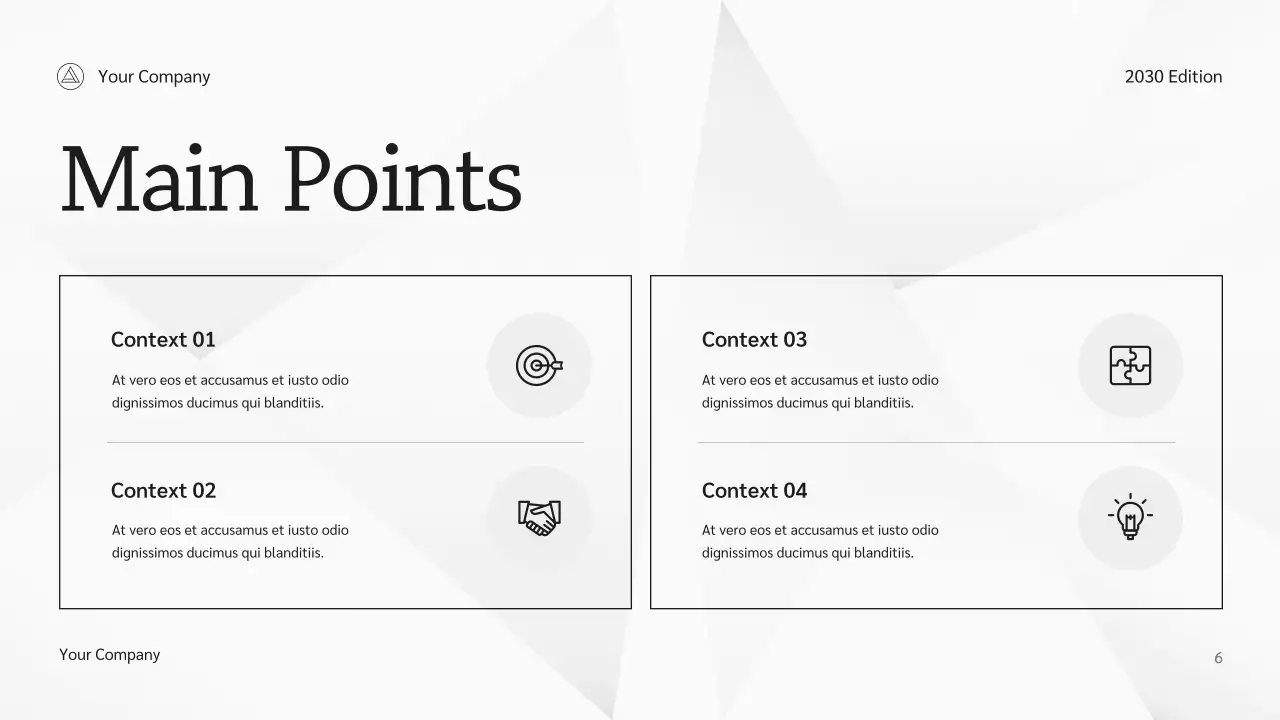 Black Modern Content Marketing Strategy Presentation