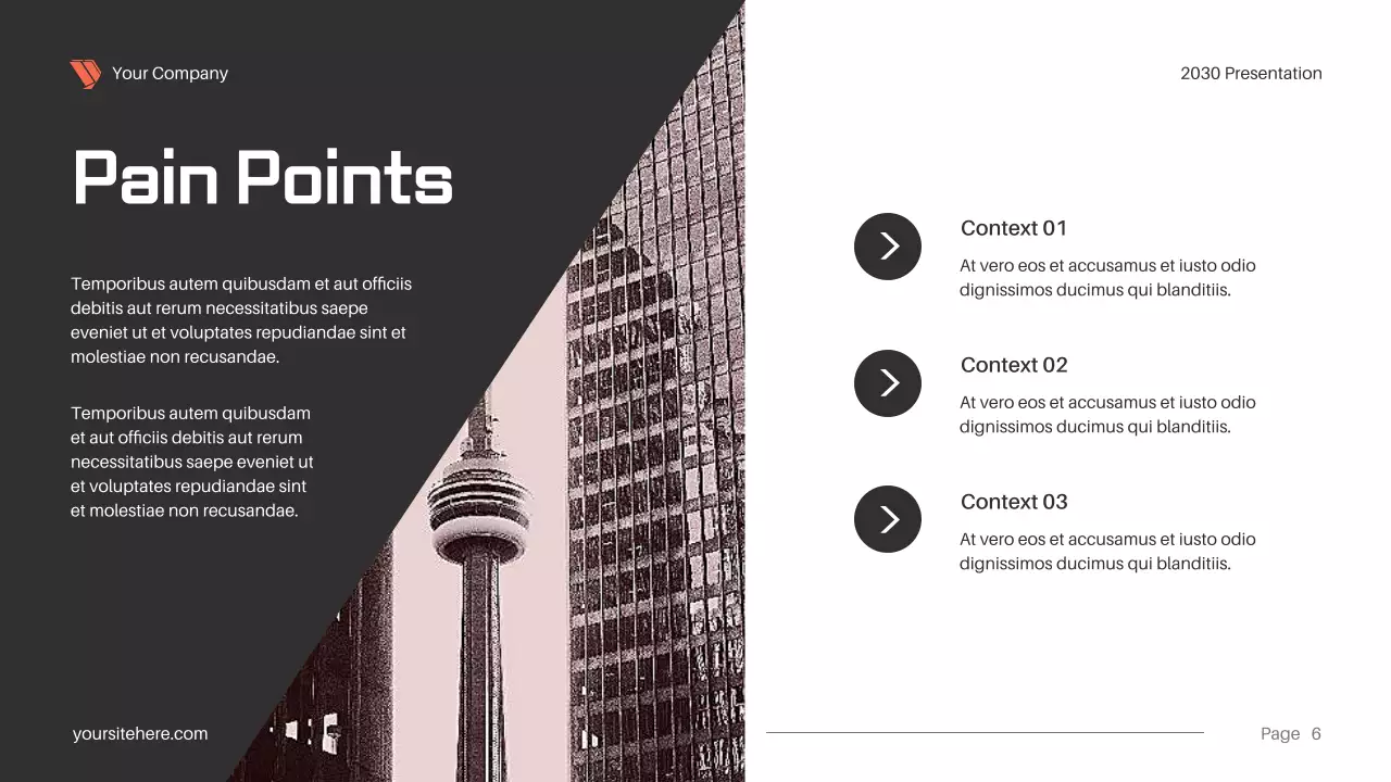 Black Modern Marketing Presentation