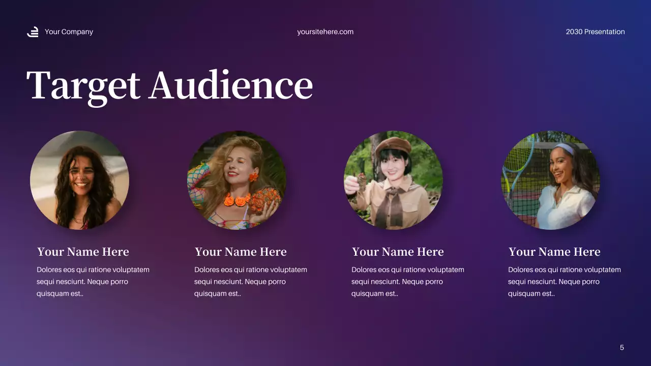 Purple Modern Content Marketing Strategy Presentation