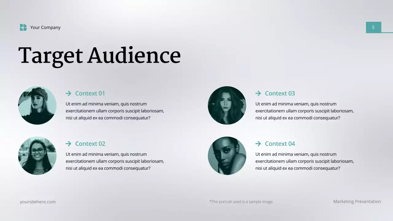 Grey Modern Content Marketing Strategy Presentation