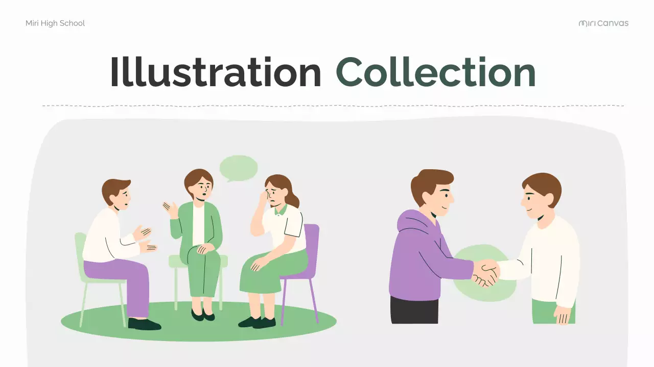 Green and Purple Modern Restorative Education Lecture Presentation