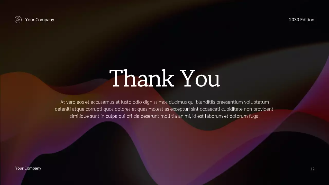 Black Modern Content Marketing Strategy Presentation