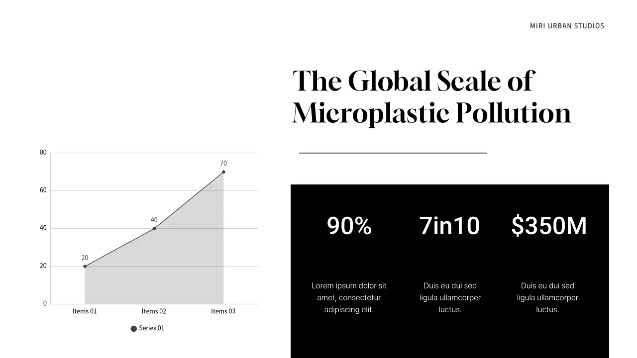 Grey Minimal Waste Management Presentation