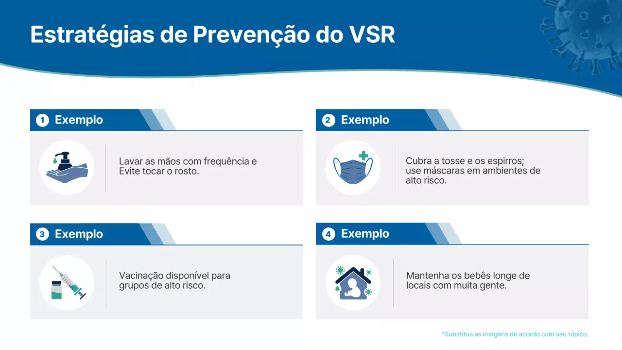 Apresentação da palestra sobre respiração profissional azul