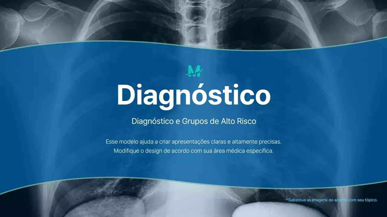 Apresentação da palestra sobre respiração profissional azul