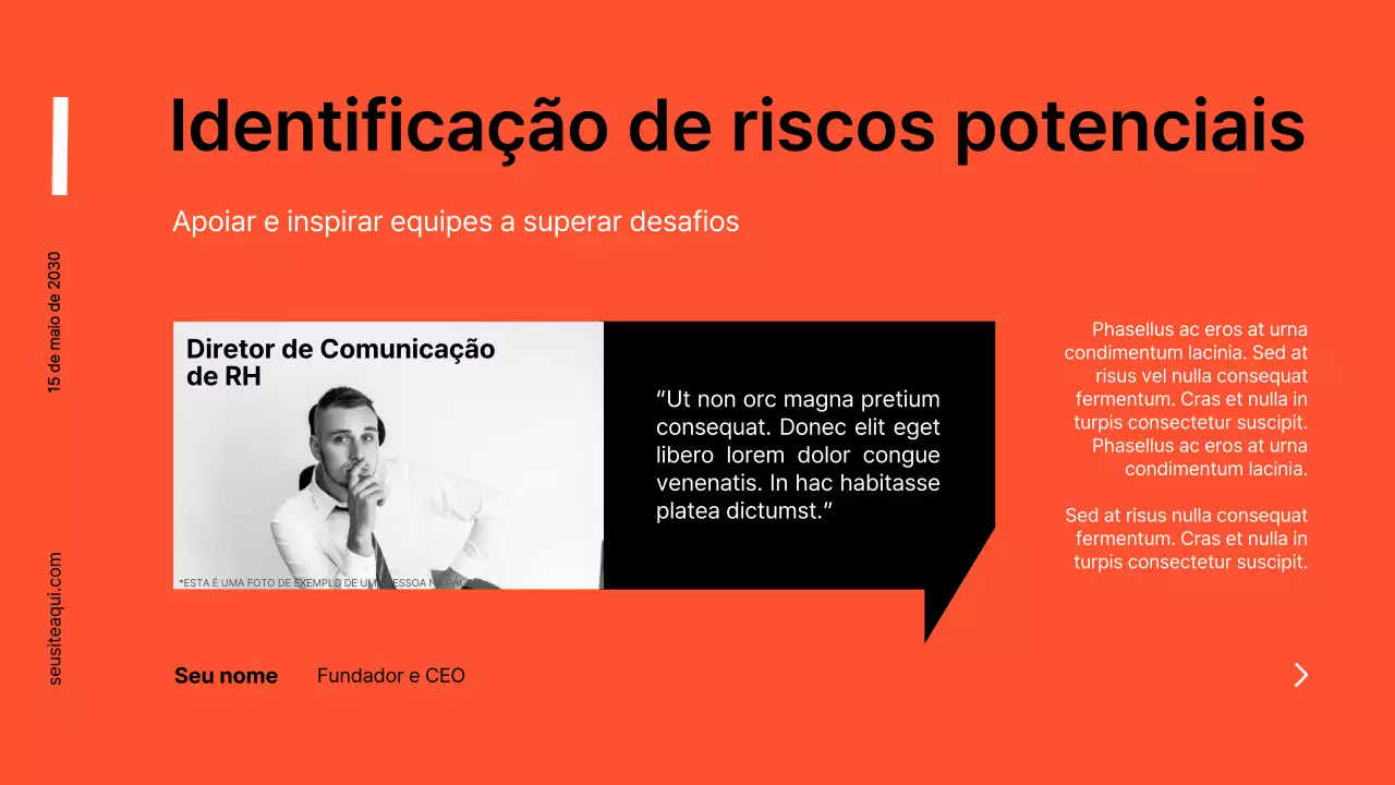 Apresentação do Guia de Negócios Modernos Orange