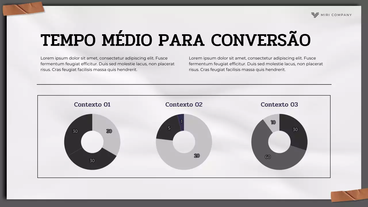 Apresentação do Relatório de Marketing Moderno Cinza