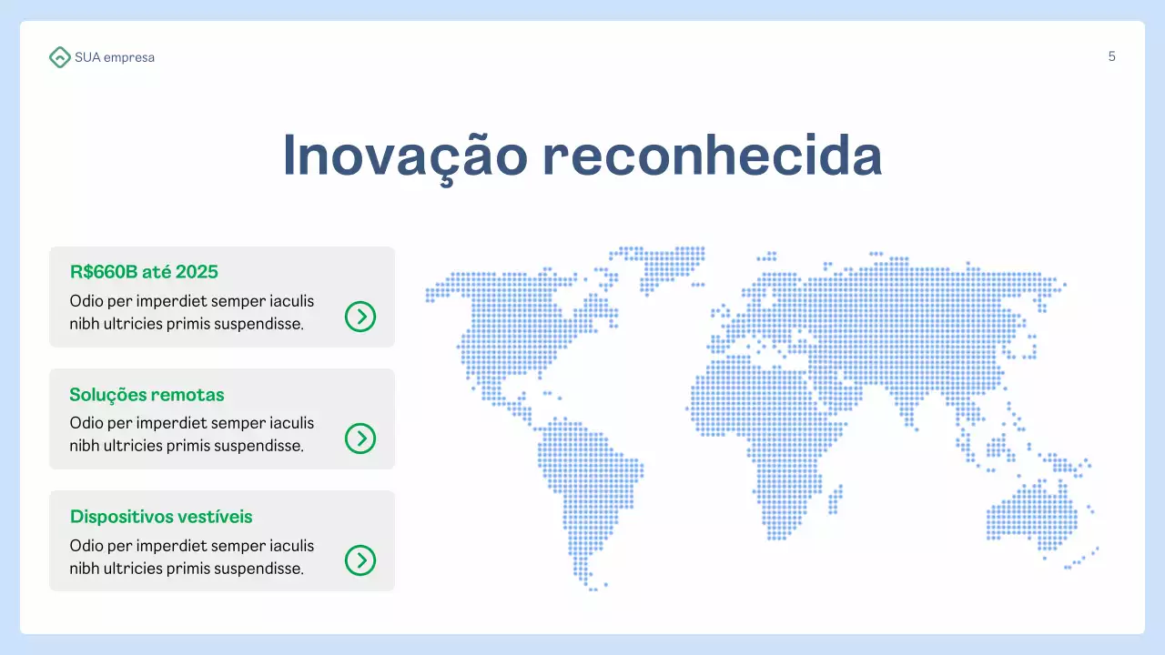 Apresentação da Blue Professional Healthcare