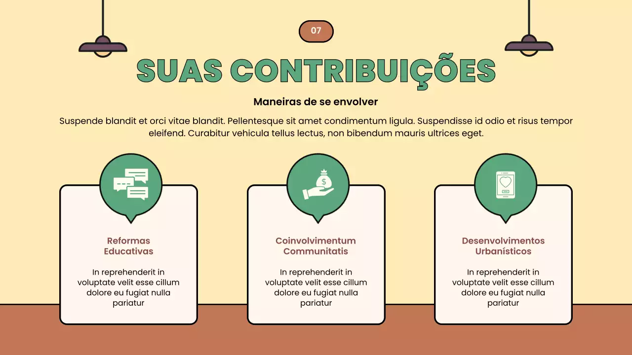 Apresentação dos Movimentos Sociais Modernos Bege