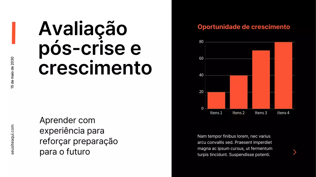 Apresentação do Guia de Negócios Modernos Orange