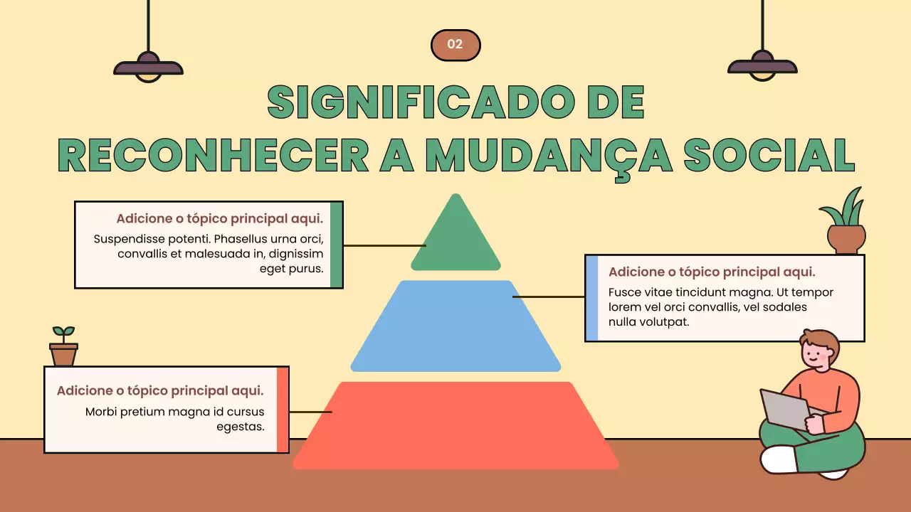 Apresentação dos Movimentos Sociais Modernos Bege