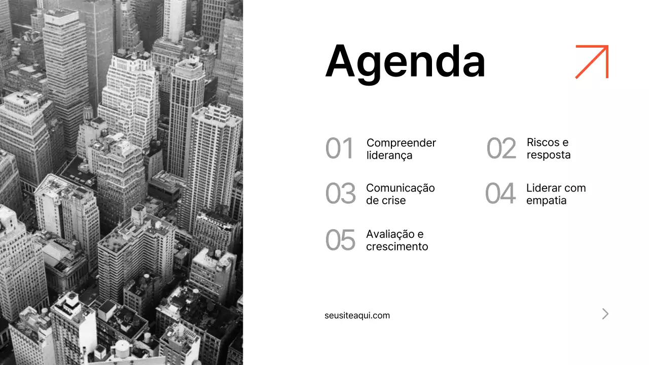 Apresentação do Guia de Negócios Modernos Orange