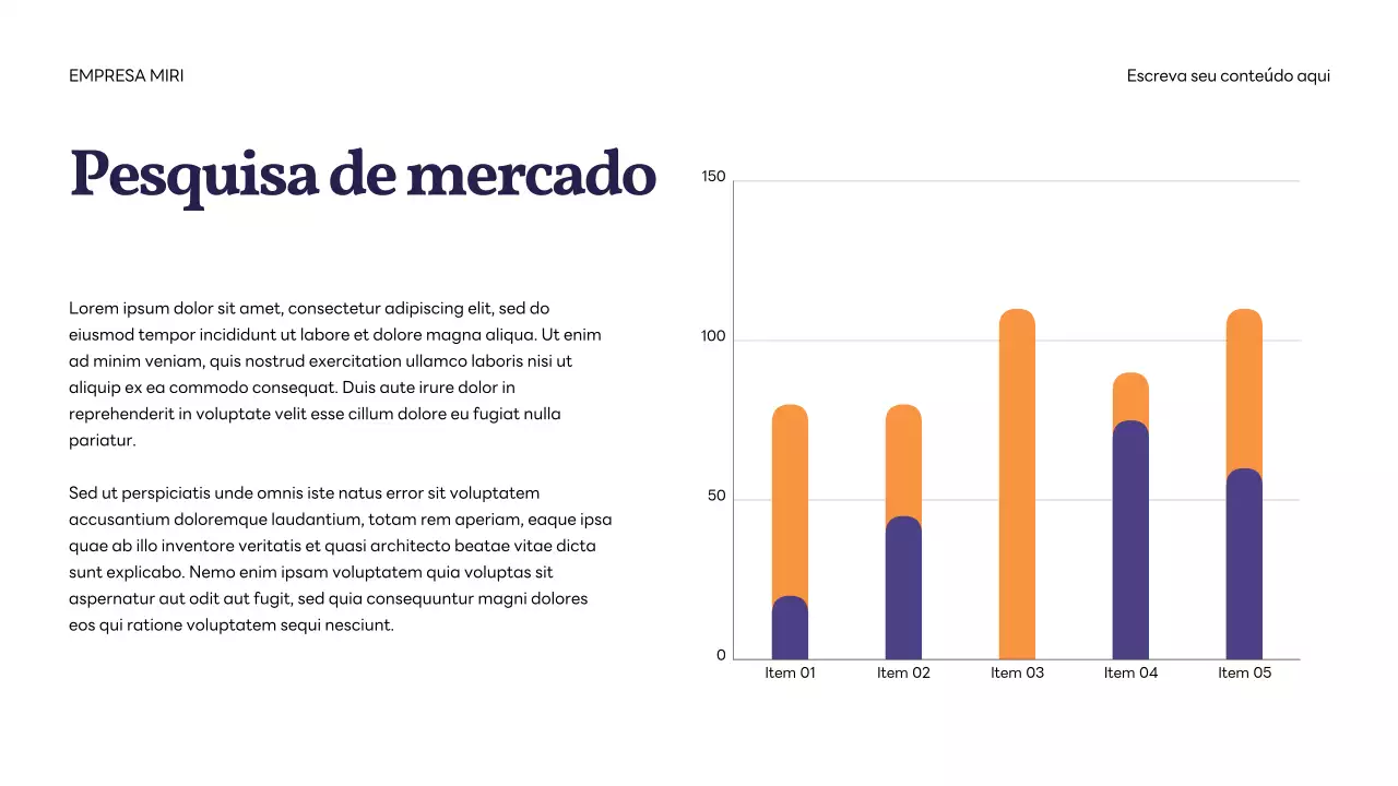 Apresentação do anúncio da Purple Modern IT Solution